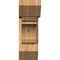Ekena Millwork Olympic Slat Smooth Bracket w/ Offset Brace, Western Red Cedar, 7 1/2"W x 22"D x 22"H BKT0806X22X22OLY06SWR - alternate 4